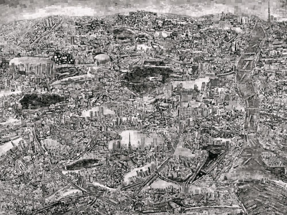 Diorama Map Tokyo 2014 Courtesy of Michael Hoppen Gallery
