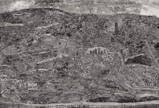 Diorama Map Johannesburg Courtesy of Michael Hoppen Gallery