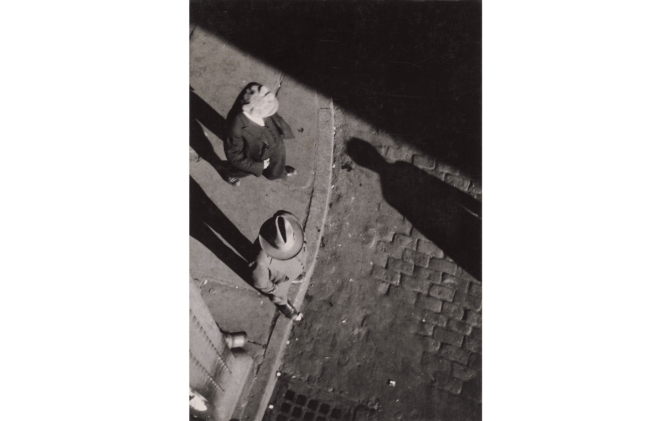 New York City Street Corner, 1929