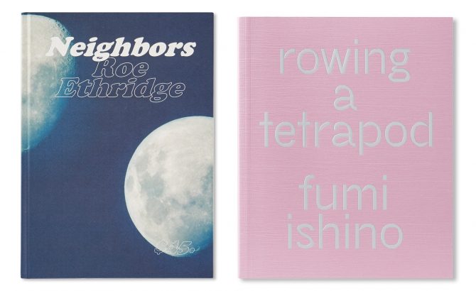 イギリスの出版社MACKより昨年刊行されたRoe Ethridge『Neighbors』と、今年9月に刊行された石野郁和『Rowing a Tetrapod』