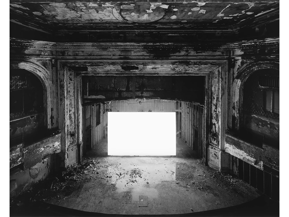 83cm×65cm杉本博司 Hiroshi Sugimoto 『劇場　1993』