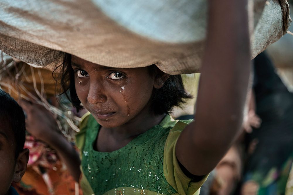 第2位「ロヒンギャ難民　迫害から逃れて」ポーラ・ブロンスタイン/Getty Images