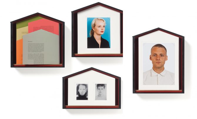 Thomas Ruff (photos), Ingo Schulze (text), Atelier Bow Wow (case), Two Women, 2012 (25 x 32 x 5 cm, 29 x 20,5 x 5 cm, 26 x 26,5 x 5 cm)