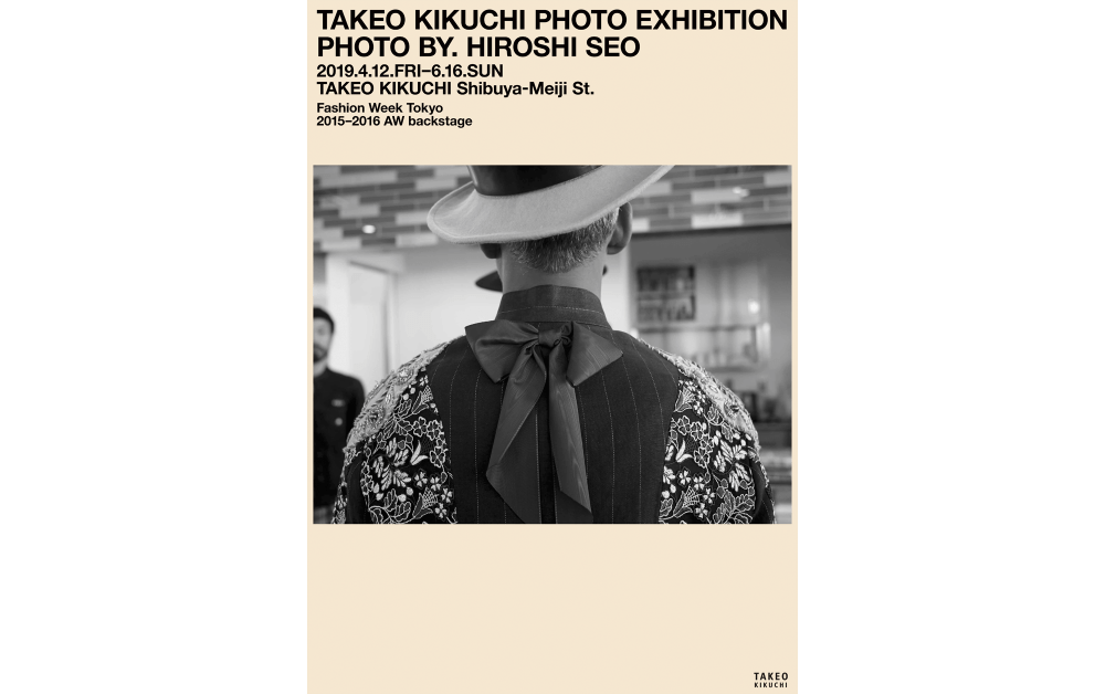 TAKEO KIKUCHI PHOTO EXHIBITION Photo by HIROSHI SEO