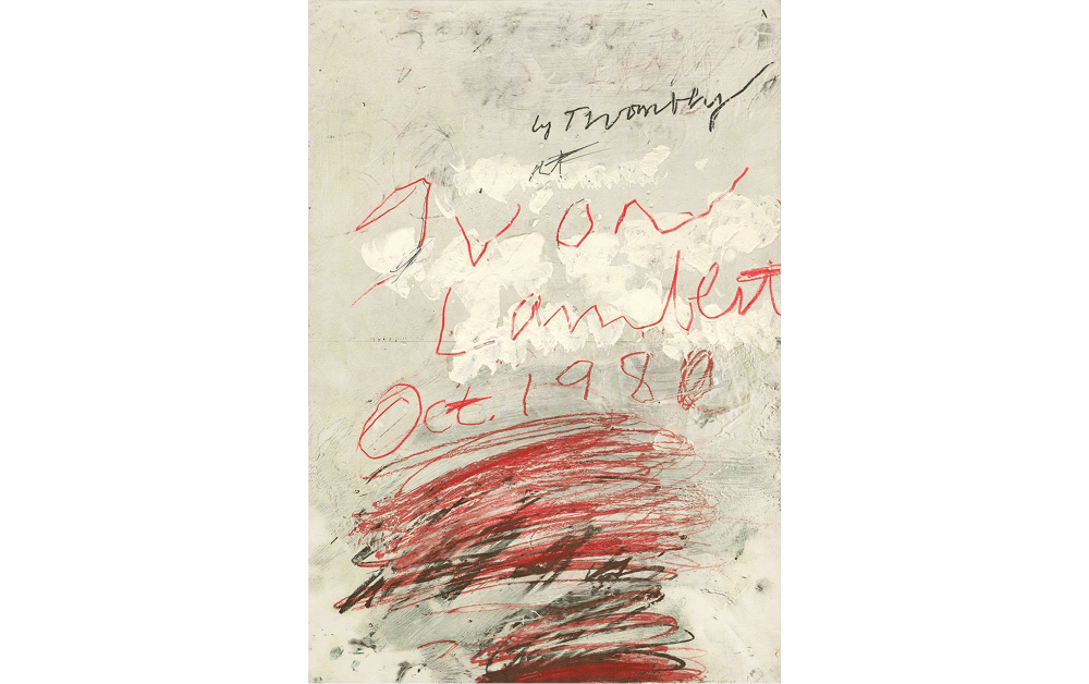 サイ・トゥオンブリー（Cy Twombly）のポスター