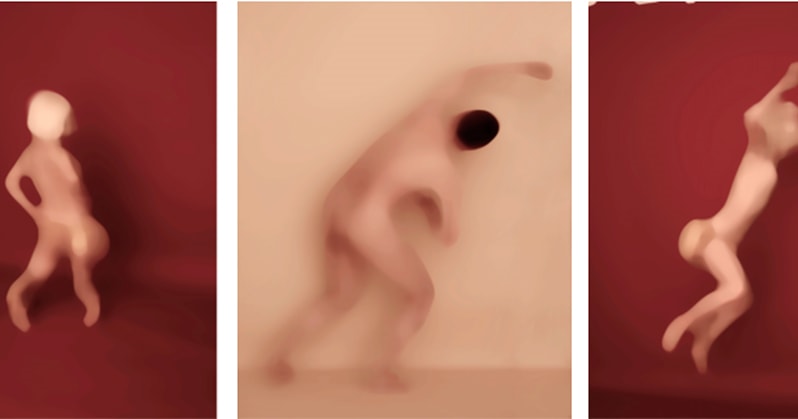 身体表現を生成する瞬間を絵画的に変換、久家靖秀「Mnemosyne」展 | NEWS | IMA ONLINE