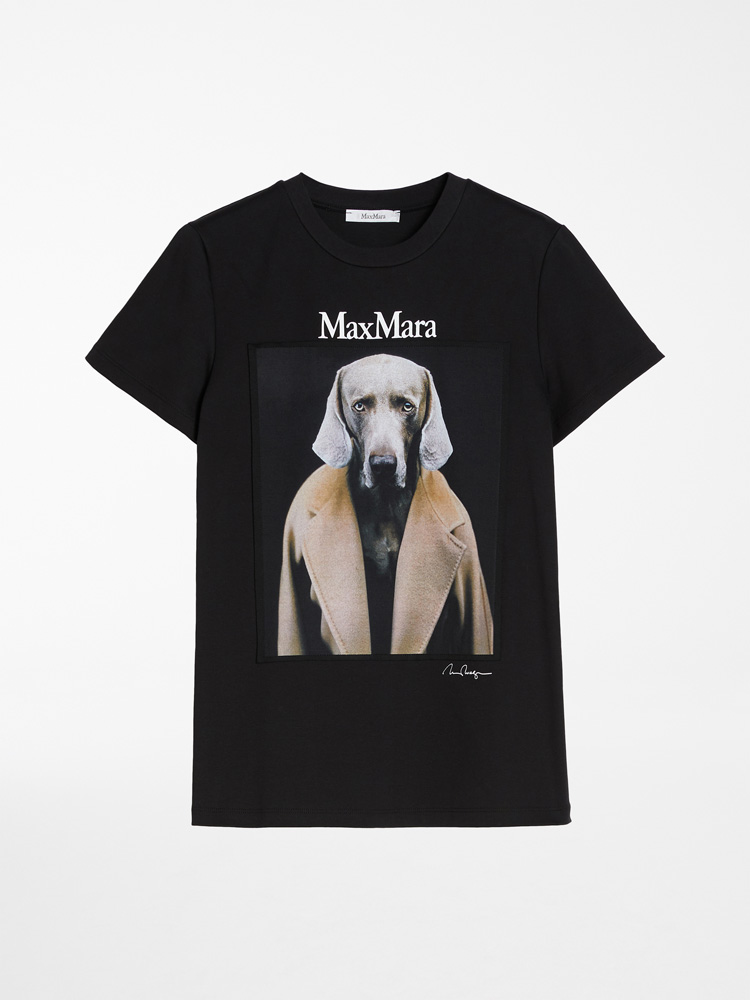 MAX MARA Tシャツ 半袖Tシャツ ドッグ 犬M / マックスマーラ | des