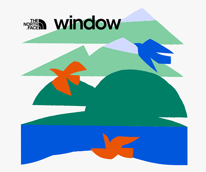 ザ・ノース・フェイスのオウンドメディア「window」