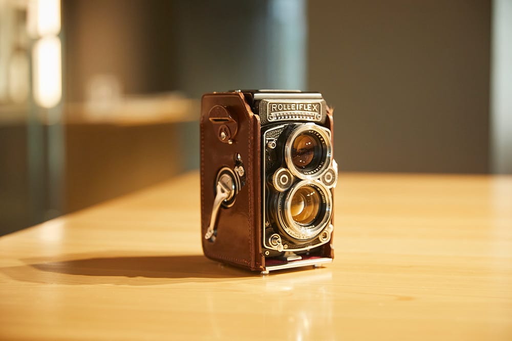 Rolleiflex Standard 革ケース、レンズキャップ付属 - カメラ、光学機器