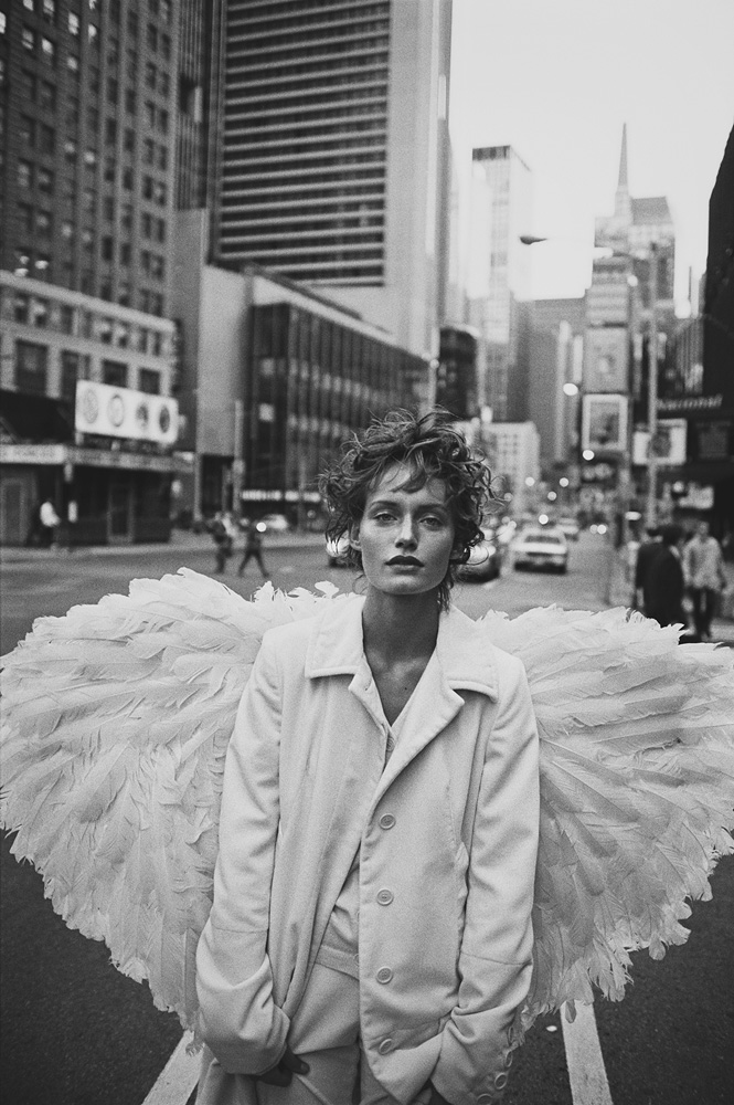 Peter Lindbergh, Amber Valletta, New-York, 1993 