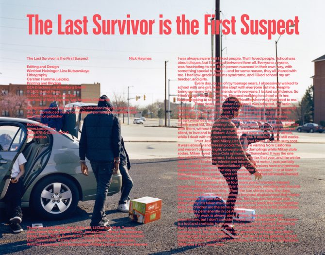 Nick Haymes『THE LAST SURVIVOR IS THE FIRST SUSPECT』Book Signing at SALT AND PEPPER