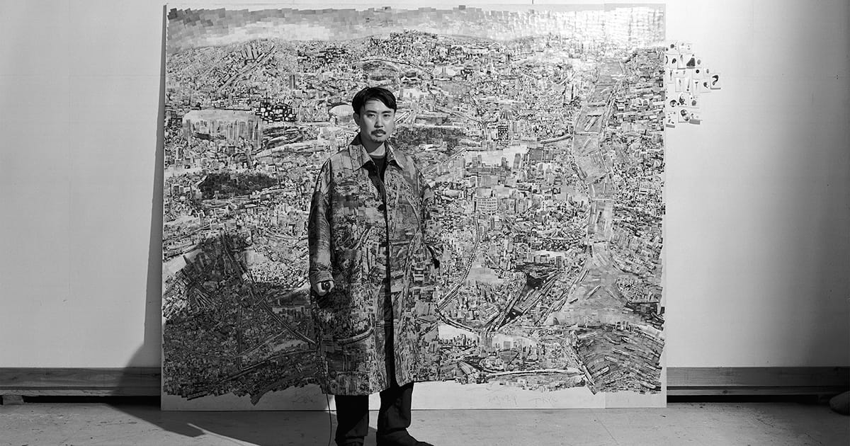 西野壮平の《Diorama Map》がA-POC ABLE ISSEY MIYAKEにより着るアート