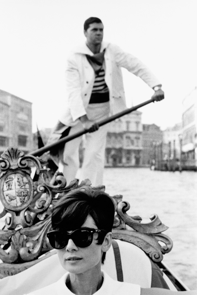 Audrey Hepburn, Venice, 1965 © Yul Brynner