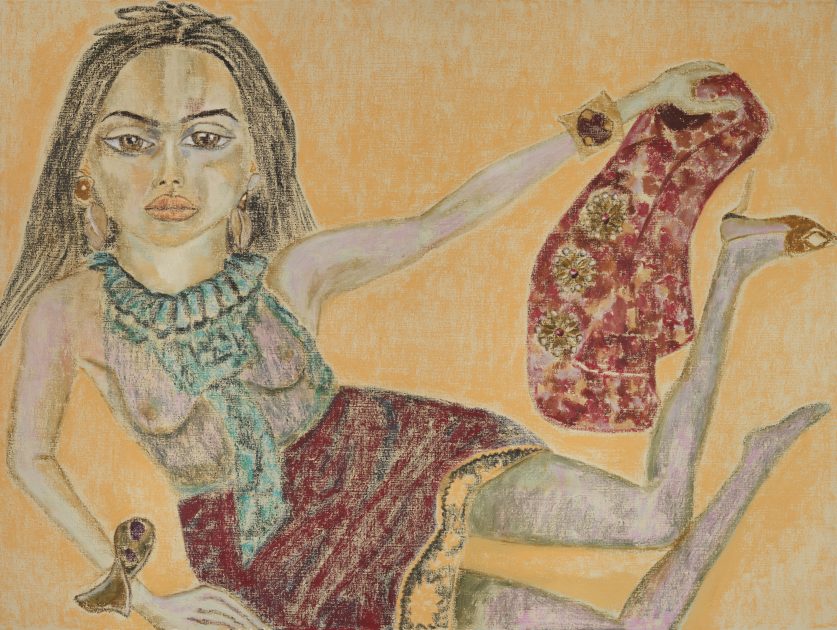 サンローラン、画家フランチェスコ・クレメンテが描く25夏キャンペーン