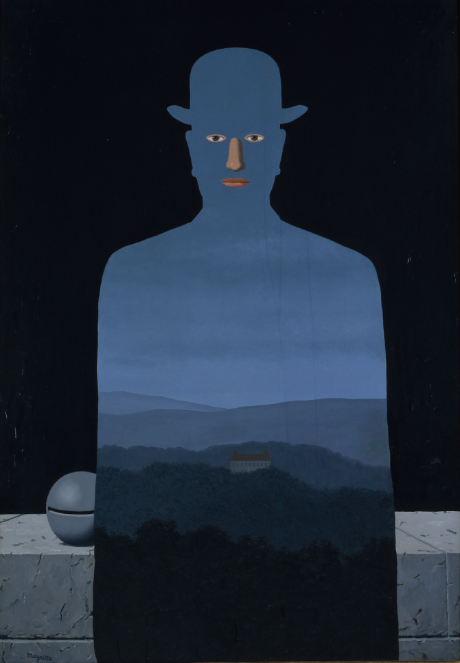 ルネ・マグリット《王様の美術館》1966　横浜美術館